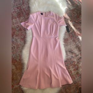 Donna Morgan Pink new with tags work dress. Size 2.